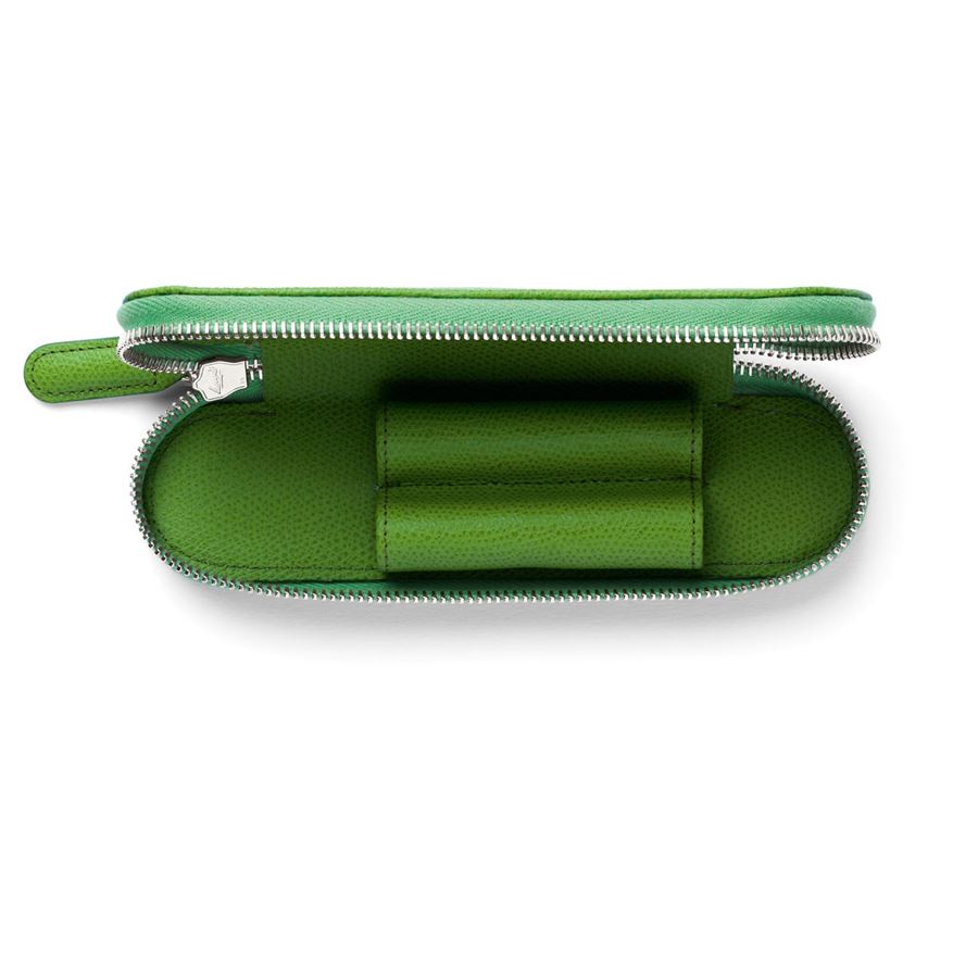 Graf-von-Faber-Castell - İkili fermuarlı Kılıf, Yılan Yeşili