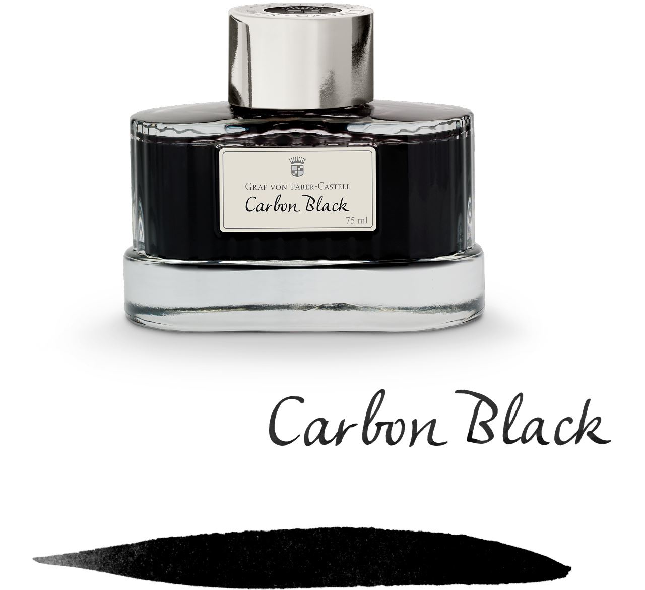 Graf-von-Faber-Castell - Karbon Siyah Mürekkep, 75 ml