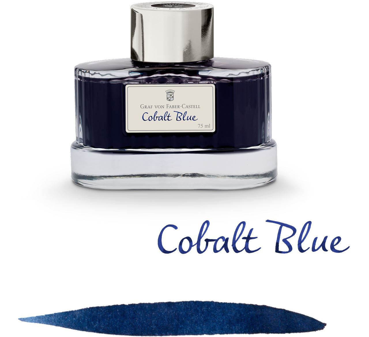Graf-von-Faber-Castell - Kobalt Mavi, Mürekkep Şisesi, 75 ml