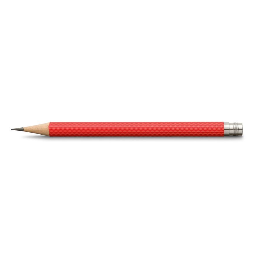 Graf-von-Faber-Castell - İdeal Kalem Yedeği 3'lü, Hint Kırmızısı