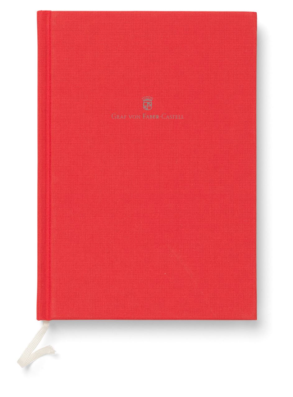 Graf-von-Faber-Castell - A5 Defter (160 Sayfa), Hint Kırmızısı